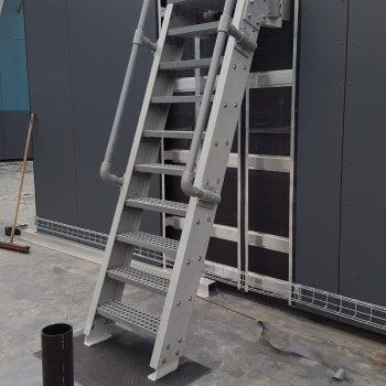 Yorkshire Schools GRP Ship Ladder with GRP Handrail