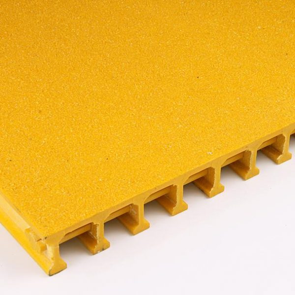 Covered Gritted Top Pultruded GRP Grating